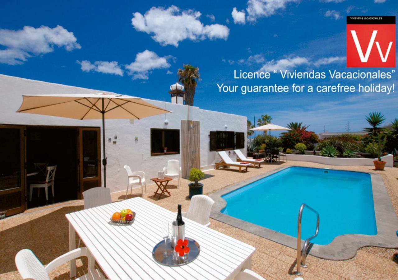 Casa Azmira Del Mar Villa Guatiza Exteriör bild